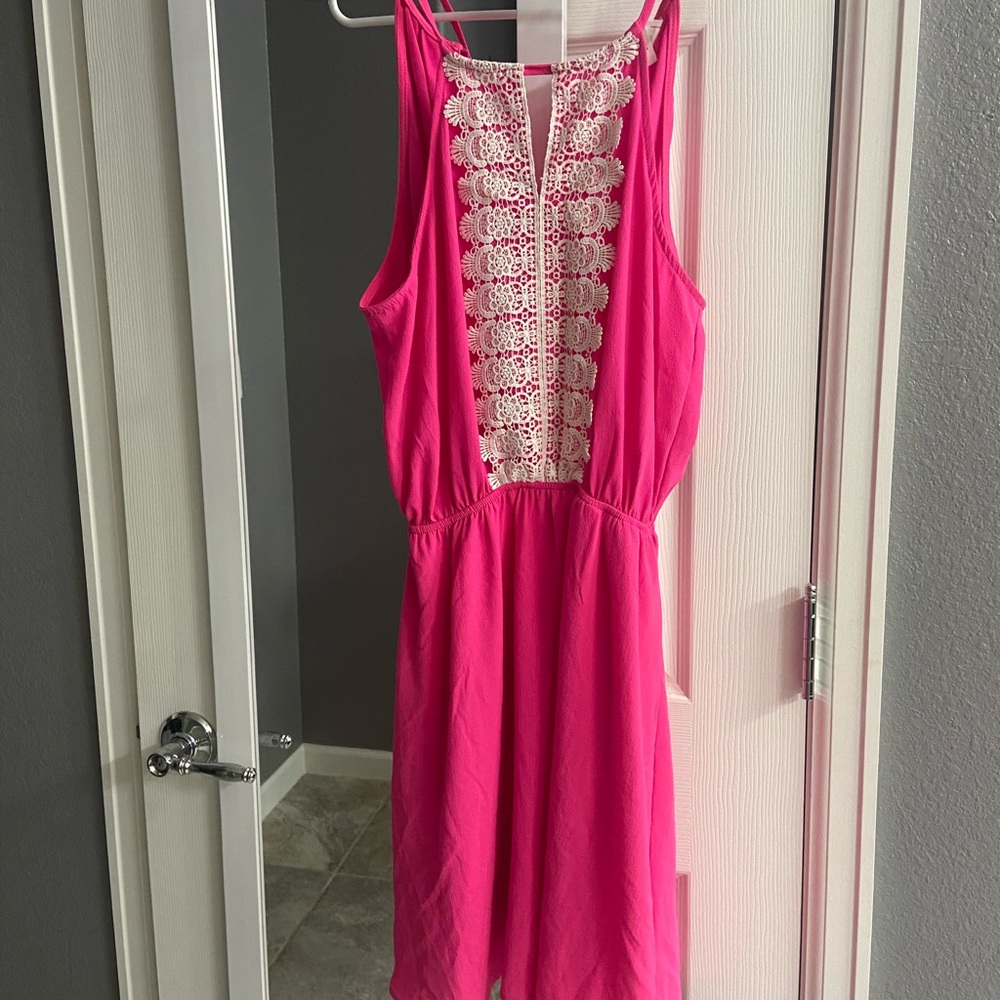 Pink dress